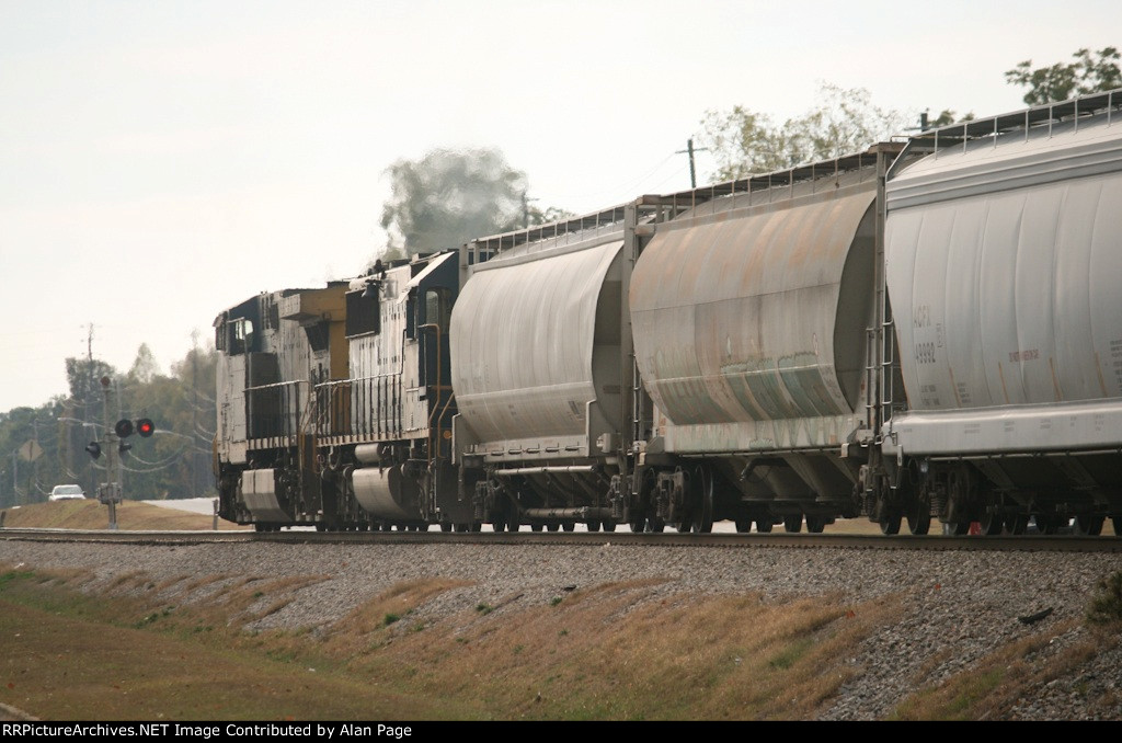 CSX 73 and 8533 head SB